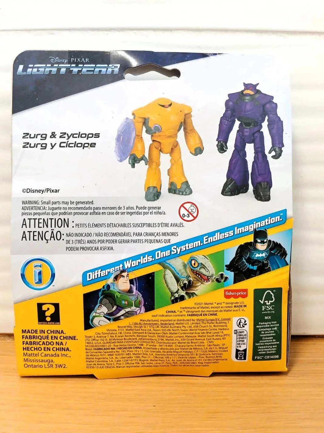Imaginext Disney Pixar Lightyear Zurk & Zyclops figuurpakket – photo 2
